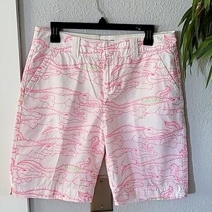 Lilly Pulitzer Alligator Shorts 10